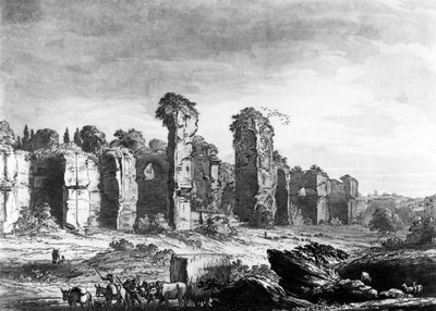 View of the Remains of Caracalla